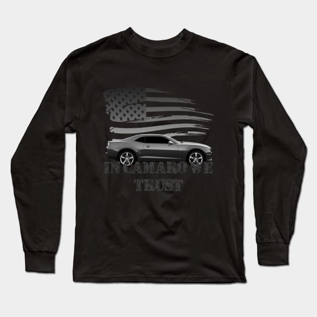 CAMARO Long Sleeve T-Shirt by HSDESIGNS